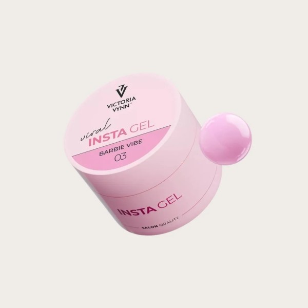 Victoria Vynn Insta Gel Barbie Vibe 03, gel constructor rosa intenso