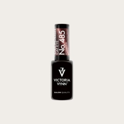 Gel Polish 485 Rosewood esmalte semipermanente rosa amarronado con efecto Cat Eye de Victoria Vynn