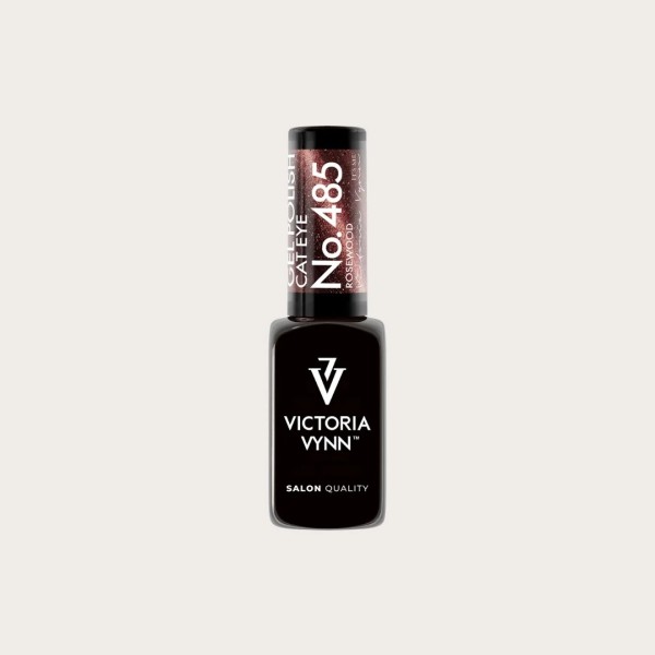 Gel Polish 485 Rosewood esmalte semipermanente rosa amarronado con efecto Cat Eye de Victoria Vynn