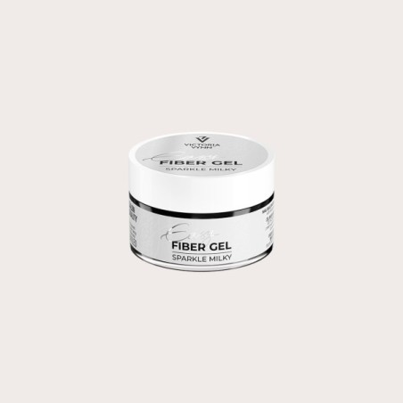 Easy Fiber Gel Sparkle Milky 15ml Easy Fiber Gel Sparkle Milky 15ml