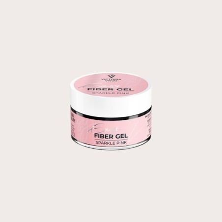 Easy Fiber Gel Sparkle Pink 15ml Easy Fiber Gel Sparkle Pink 15ml