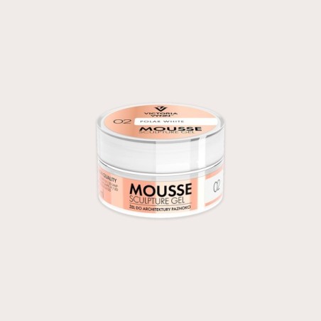 Mousse Sculpture Gel 02 Polar White 15ml