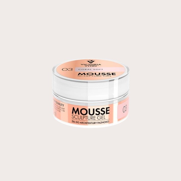 Mousse Sculpture Gel 03 Coral Soft