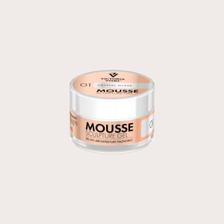 Mousse Sculpture Gel 01 Crystal Glass 50ml