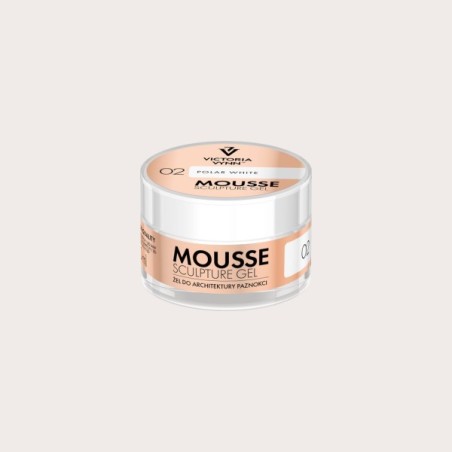 Mousse Sculpture Gel 02 Polar White 50ml