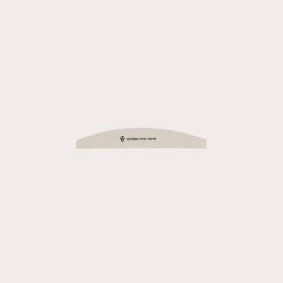 NAIL FILE 150/150 WHITE, CRESCENT