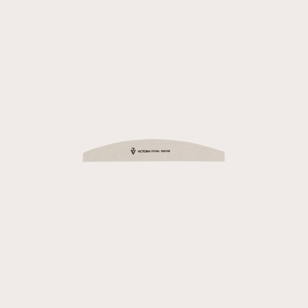 NAIL FILE 150/150 WHITE, CRESCENT