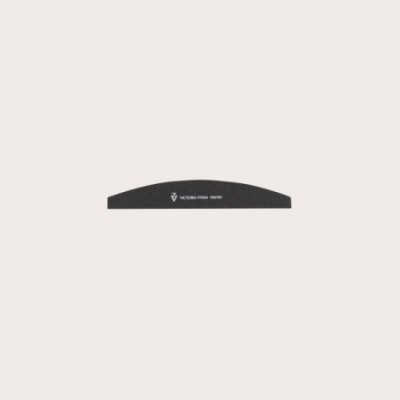 NAIL FILE 150/150 BLACK, CRESCENT