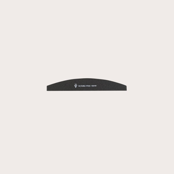 NAIL FILE 150/150 BLACK, CRESCENT