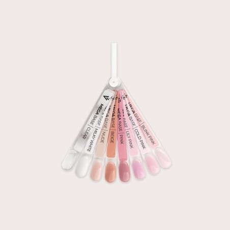 VV Mega Base Nudes Color Chart