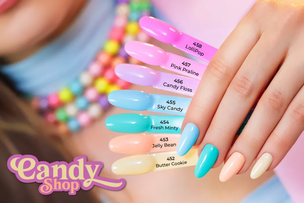 colección gel polish primavera verano Candy Shop