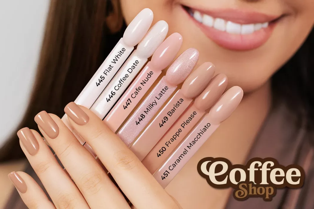 colección gel polish primavera verano Coffee Shop